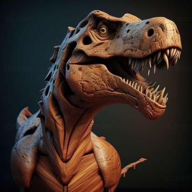 3D модель Даллазавр тернери (STL)